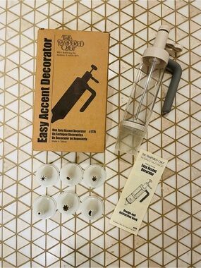 Pampered Chef Easy Accent Decorator #1775 Icing Piper Vintage